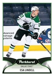 2021-22 Parkhurst Base Set Esa Lindell #174 card