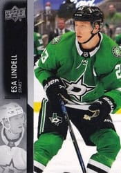 2021-22 Upper Deck Base Set Esa Lindell #310 card
