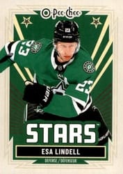 2025-26 O-Pee-Chee Base Retro Esa Lindell #317 card