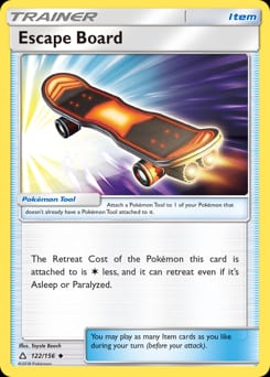 Ultra Prism Escape Board #122 card