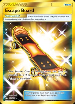 Ultra Prism Escape Board #167 card