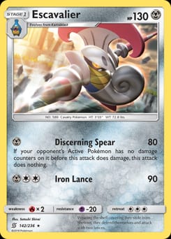 Unified Minds Escavalier #142 card