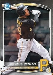 2025 Bowman Draft Chrome Esmerlyn Valdez #BDC-110 card