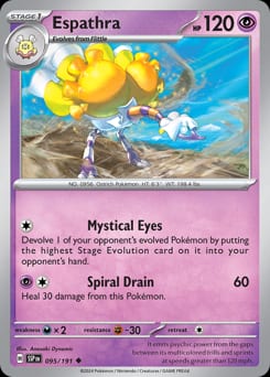 Surging Sparks Espathra #95 card