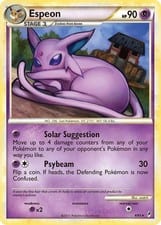 2011 Call of Legends Espeon #4 card