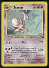2001 Neo Discovery Espeon #1 card