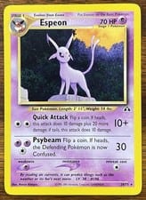 2001 Neo Discovery Espeon #20 card