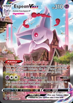 2021 Fusion Strike Espeon VMAX #270