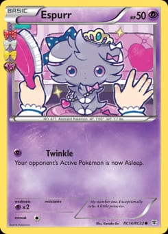 Generations Espurr #RC14 card