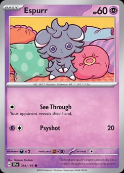 2024 Surging Sparks Espurr #84