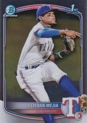 2025 Bowman Chrome Prospects Esteban Mejia #BCP-9 card