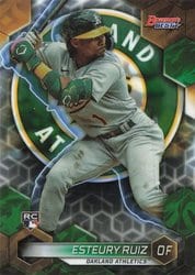 2023 Bowman's Best Base Set Esteury Ruiz #14 card