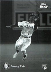 2023 Topps Black & White Base Set Esteury Ruiz #3 card