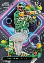 2023 Topps Cosmic Chrome Base Set Esteury Ruiz #163 card