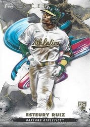 2023 Topps Inception Base Set Esteury Ruiz #110 card