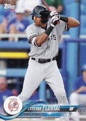 2018 Topps Pro Debut Base Set Estevan Florial #187 card