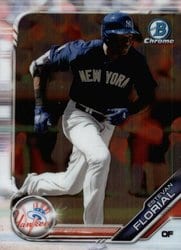 2019 Bowman Chrome Prospects Estevan Florial #BCP-182 card