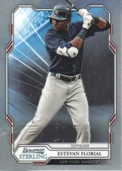 2019 Bowman Sterling Base Set Estevan Florial #BPR-38 card