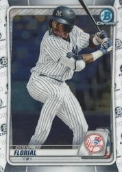 2020 Bowman Chrome Prospects Estevan Florial #BCP-223 card