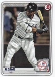 2020 Bowman Prospects Estevan Florial #BP-31 card