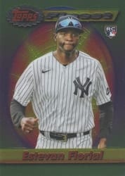 2021 Finest Flashbacks Base Set Estevan Florial #53 card