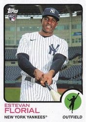 2021 Topps Archives Base Set Estevan Florial #105 card