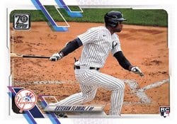 2021 Topps Base Set Estevan Florial #406 card