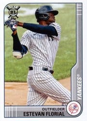 2021 Topps Big League Base Set Estevan Florial #241 card