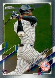 2021 Topps Chrome Update Base Set Estevan Florial #USC41 card