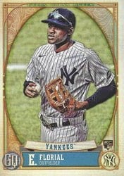 2021 Topps Gypsy Queen Base Set Estevan Florial #243 card
