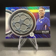 2025-26 Topps UEFA Club Competitions Starball Commemorative Relics Estêvão Willian #SCR-EW card
