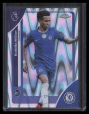 2026 Topps Chrome Premier League Estevao Willian Refractor #68 card