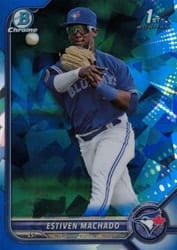 2022 Bowman Sapphire Edition Base Set Estiven Machado #BCP-12 card