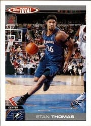 2004-05 Topps Total Base Set Etan Thomas #308 card