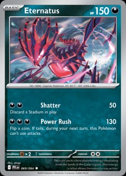 Phantasmal Flames Eternatus #69 card