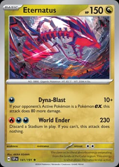 Surging Sparks Eternatus #141 card
