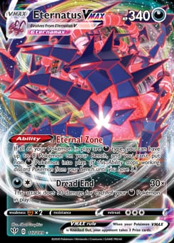 2020 Darkness Ablaze Eternatus VMAX #117 card
