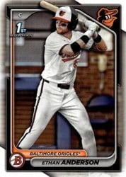 2024 Bowman Draft Base Set Ethan Anderson #BD-79 card