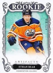 2018-19 Upper Deck Artifacts Base Set Ethan Bear #162 card