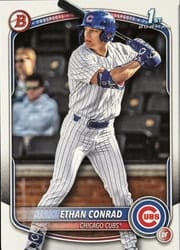 2025 Bowman Draft Base Set Ethan Conrad #BD-17 card