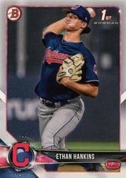 2018 Bowman Draft Base Set Ethan Hankins #BD-48 card