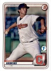 2020 Bowman 1st Edition Base Set Ethan Hankins #BFE-44 card