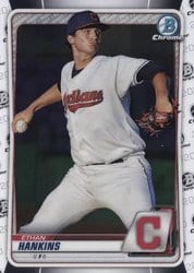 2020 Bowman Chrome Prospects Ethan Hankins #BCP-44 card