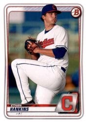 2020 Bowman Draft Base Set Ethan Hankins #BD-141 card