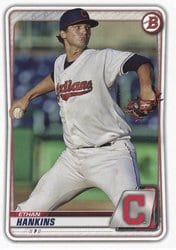 2020 Bowman Prospects Ethan Hankins #BP-44 card