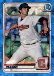2020 Bowman Sapphire Edition Base Set Ethan Hankins #BCP-44 card