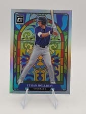 2026 Donruss Stained Glass Ethan Holliday #18 card