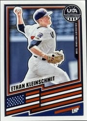 2026 Panini Stars & Stripes Prizm Base Set Ethan Kleinschmit #97 card