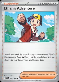 Destined Rivals Ethan's Adventure #165 card