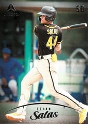 2023 Panini Chronicles Luminance Ethan Salas #17 card